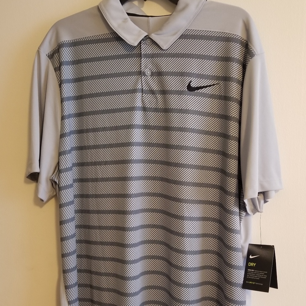 Grey Nike Polo